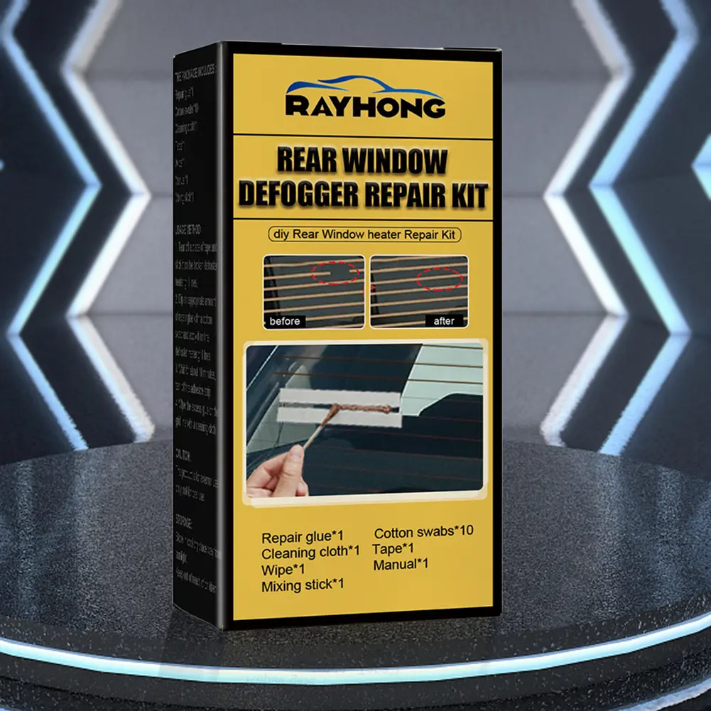 DIY Quick Repair Grid Defroster Kit DIY Quick Repair Scratched Broken Defroster Fix Heater Glass Lines Defroster Grid
