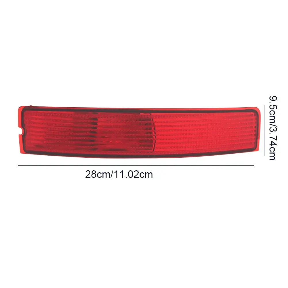 Rear Bumper Tail Light For Volvo XC90 MK1 2007-2014 Red Rear Bumper Tail Central Fog Lamp Car Lights Accessories