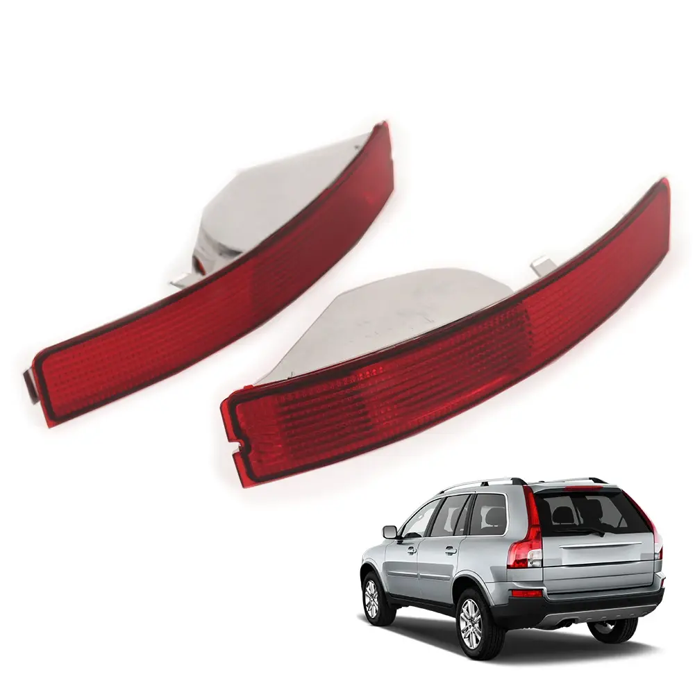 Rear Bumper Tail Light For Volvo XC90 MK1 2007-2014 Red Rear Bumper Tail Central Fog Lamp Car Lights Accessories