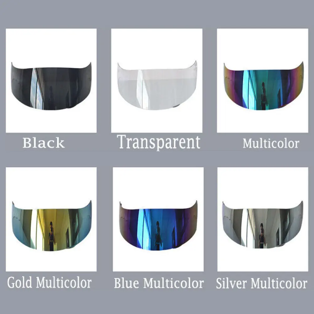 Full Face Moto Windshield Capacete Anti-scratch Helmet Glasses Eye Caring Motorbike Helmet Discoloration Lens for AGV K5 K3SV K1