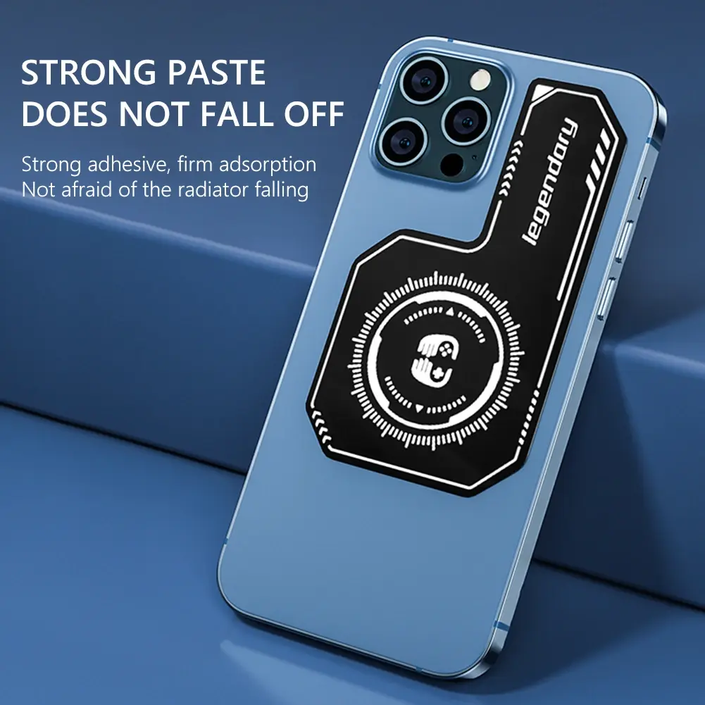 Mobile Phone Cooling Plate Heat Sink Expend Gaming Radiator Stickers for PUBG for Boys Birthday Ideal Present