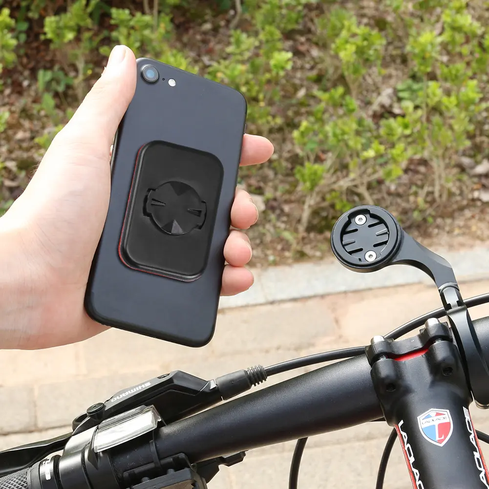 Bike Cellphone Back Buckle Universal Mobile Phone Sticky Mount Extender Bicycle Computer Adapter Cycling Accessories for GARMIN