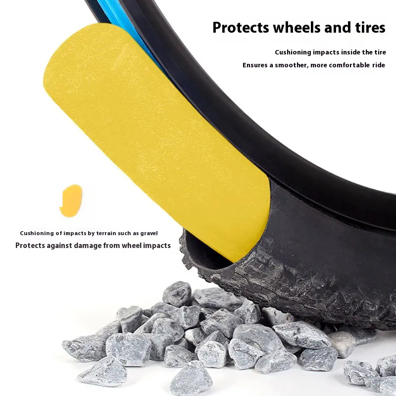 Bicycle Tire Inserts Prevent Injury Bicycle Puncture Protection Insert Sponge Bike Tire Inner Tube Pad Cycling Parts Accesseries