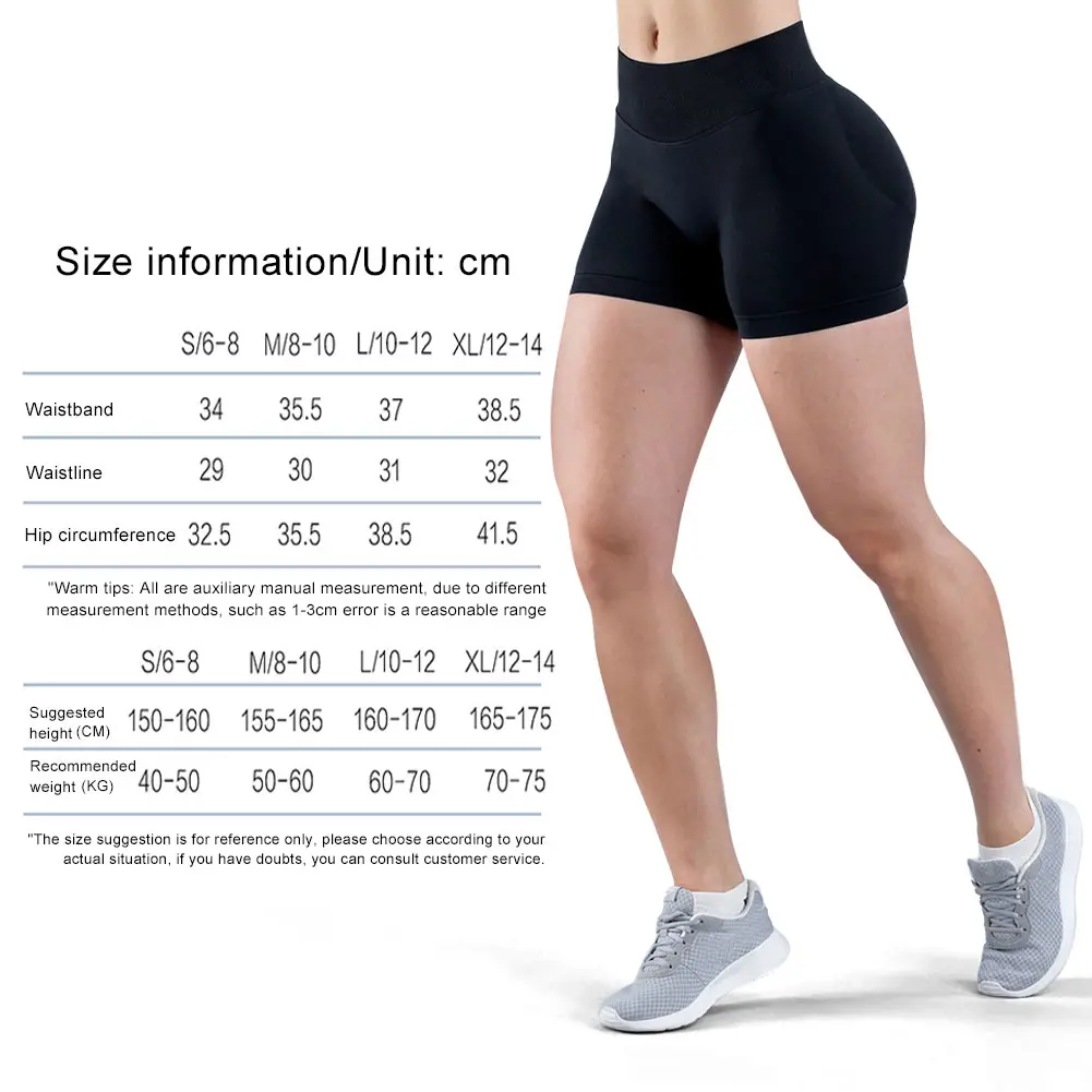 Seamless Yoga Shorts High Elastic Fitness Running Yoga Pants Soft Womens Workout Tights Gym Wear Cropped Sports Tights ﻿