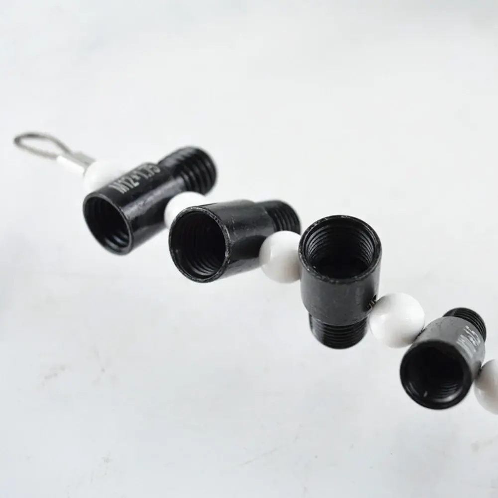 Inch & Metric Thread Tester 23 Inch & 21 Metric Sizes Bolt 44 Male/Female Gauges Inch & Metric Bolt Nut Screw Thread Checker