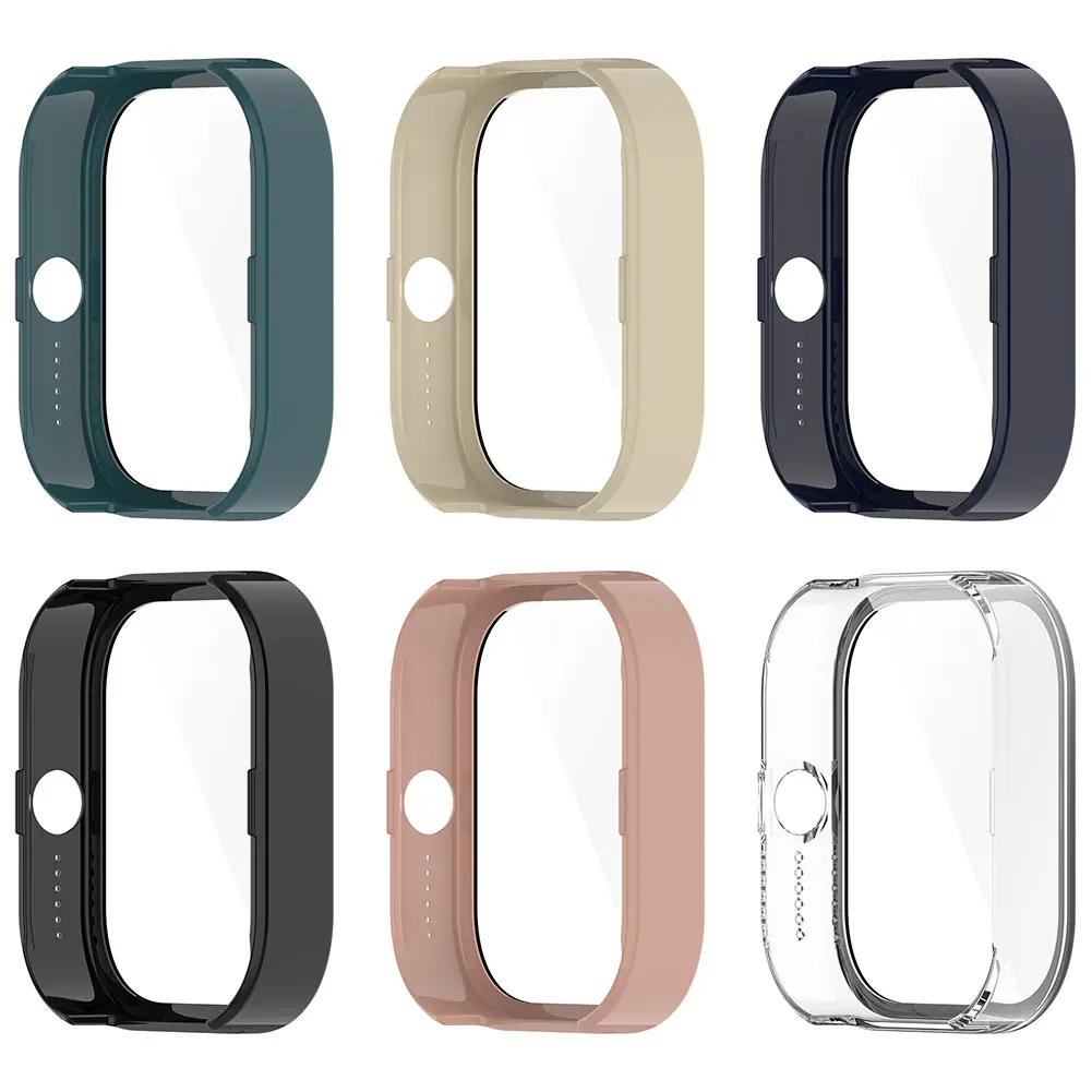 Screen Protector Case with Tempered Glass Full Coverage Bumper Screen Protector Shell for CMF by Nothing Watch Pro Accessories