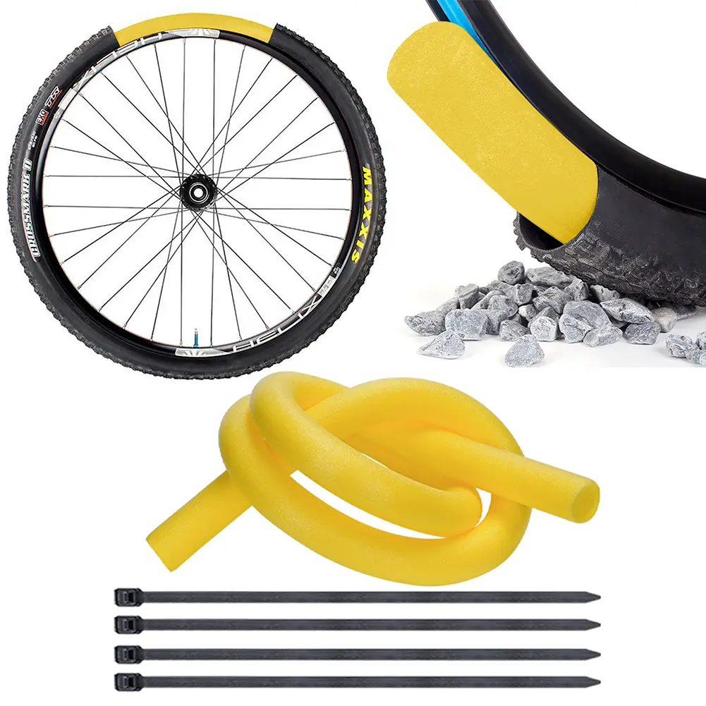 Bicycle Tire Inserts Prevent Injury Bicycle Puncture Protection Insert Sponge Bike Tire Inner Tube Pad Cycling Parts Accesseries