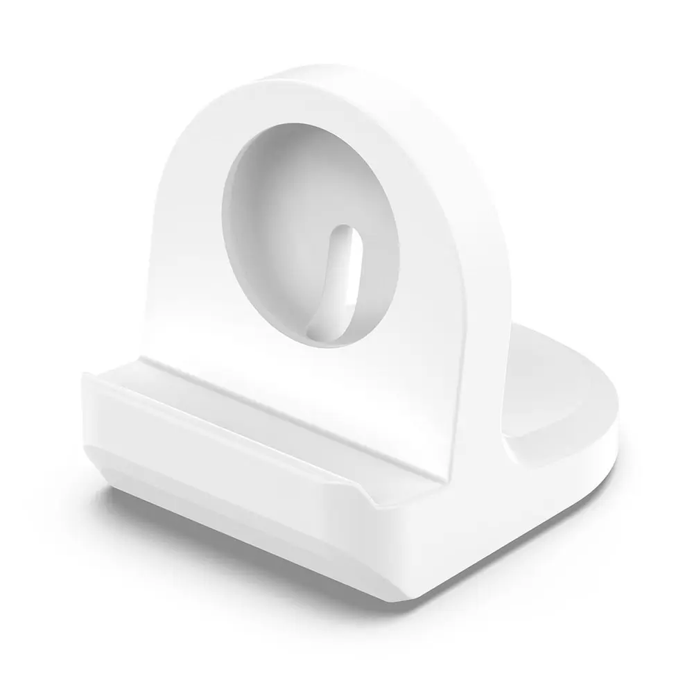 Silicone Charger Stand Portable Wireless Charging Dock Non-Slip Watch Charger Stand for Google Pixel Watch 2 Accessory