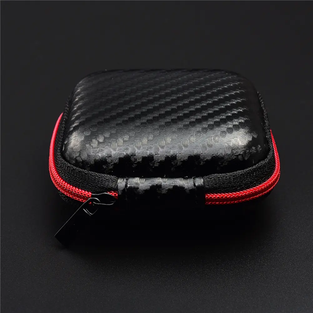 Wired Earphone Box Portable Wireless Headset Storage Box EVA Anti-Pressure Wear-resistant Anti-fall Headset Data Cable Holder