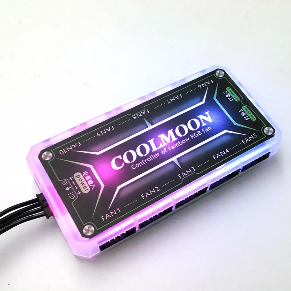 COOLMOON RGB Color Remote Dimmer DC12V 5A LED RGB Color Light Smart Controller