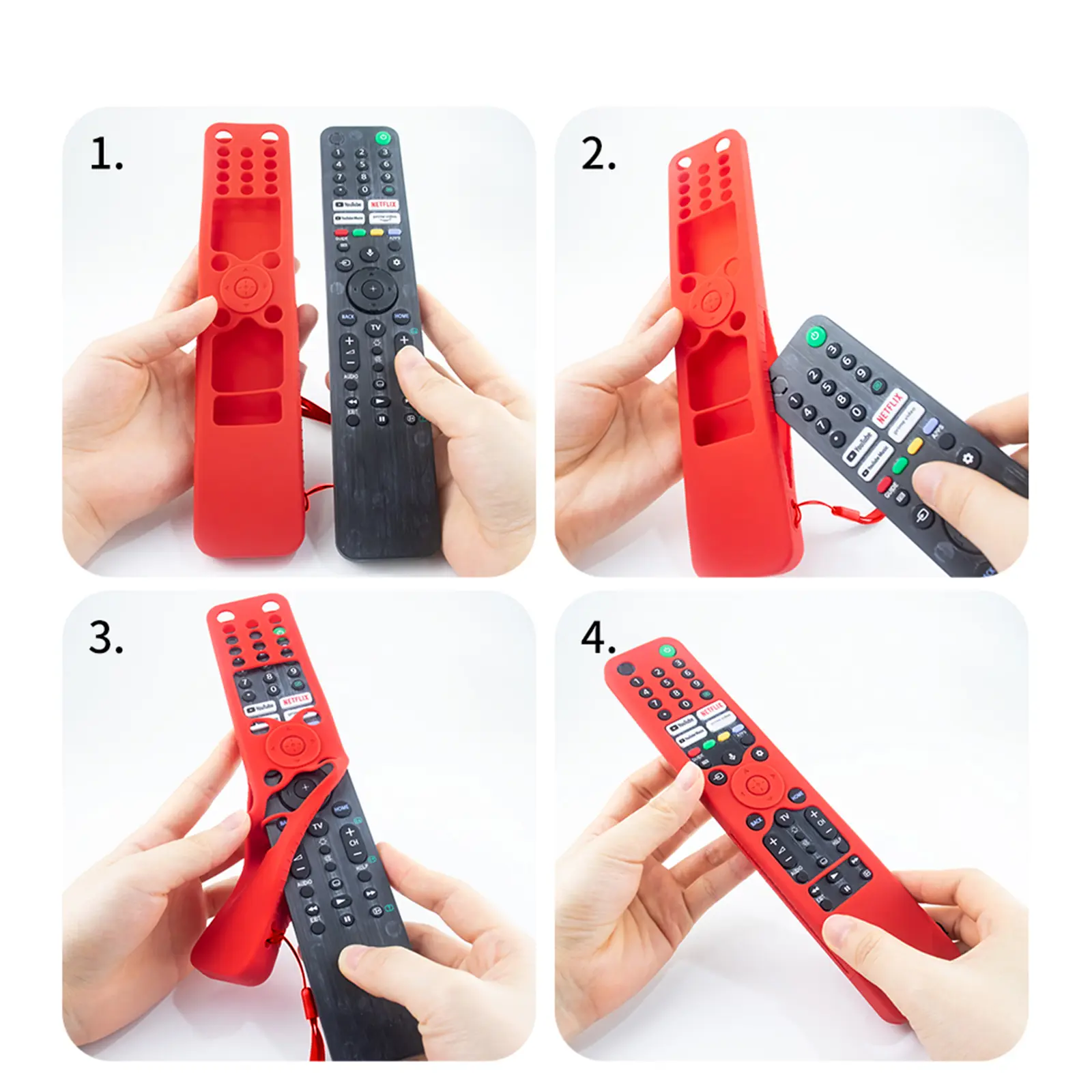 Durable TV for Sony RMF-TX520U MG3-TX520U Protective Case Shockproof Dustproof Silicone Cover Dustproof