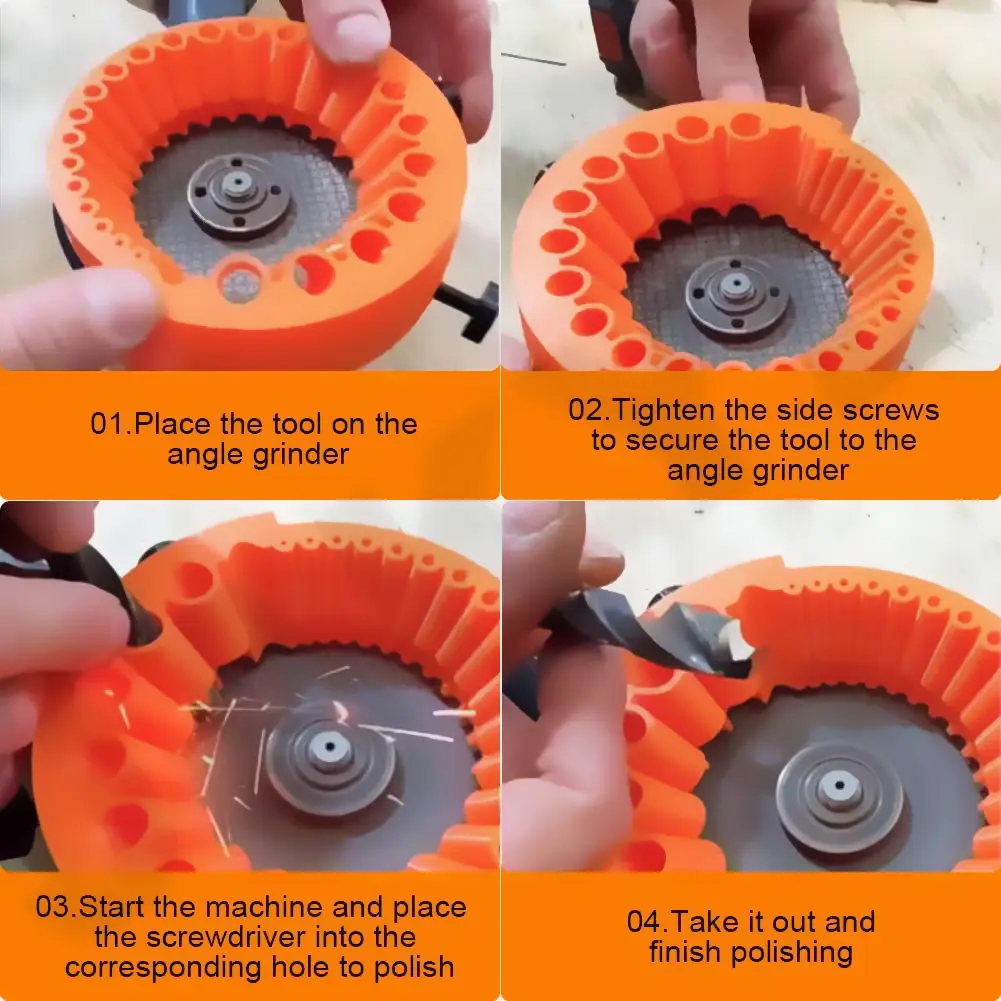 Drill Bit Sharpener 2 To 13 MM Power Drill Bit Grinding Attachment with Gloves Drill Grinder Tool for Grinding Drill Bits