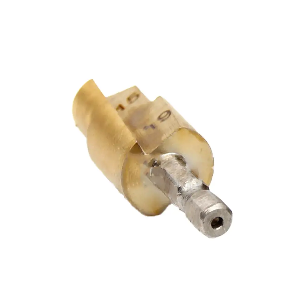 6.35mm Hexagonal Shank Step Drill Full Open Process Stepped Drill Bit Water Pipe Expansion Drill Bit Water Pipe Connection Tool