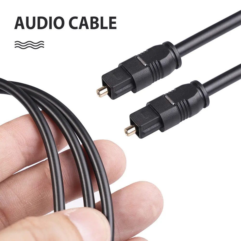 Digital Optical Audio Cable For Toslink Male to Male SPDIF MD DVD Gold Plated Cord 0.5m 1m 1.5m 2m 3m for TV CD Player PS3 Xbox