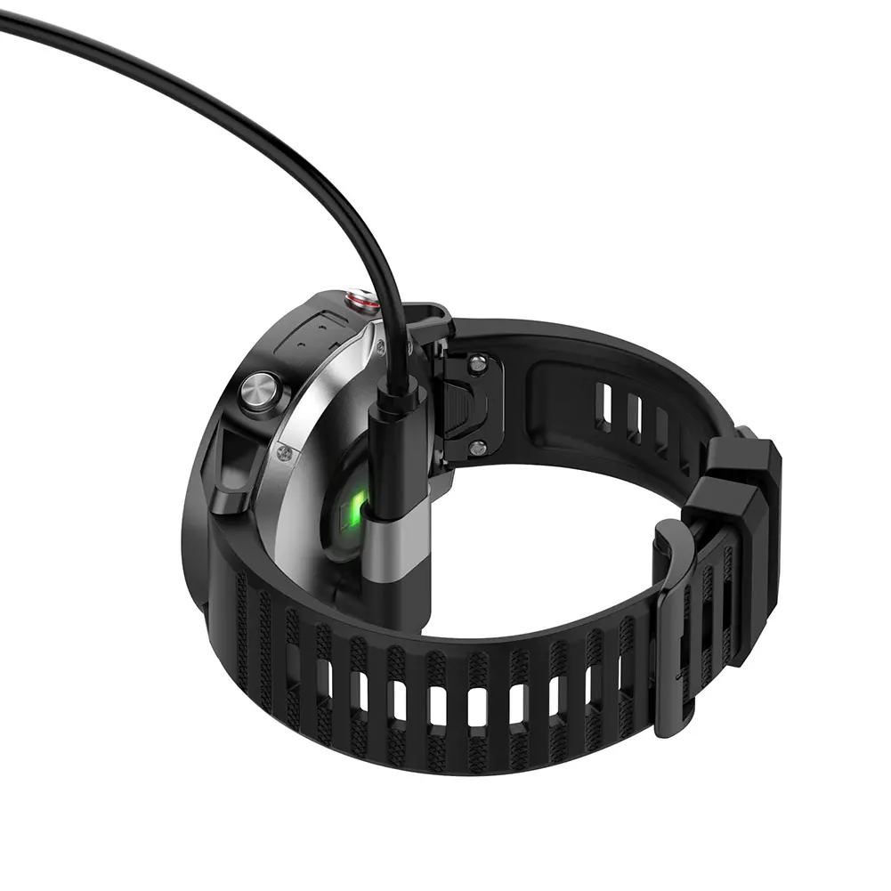 Watch Power Charger Cable Connector Adapter for Garmin Fenix 7/7S/7X/6/6S/6X Micro USB/Type-C/IOS Watch Charging Converter