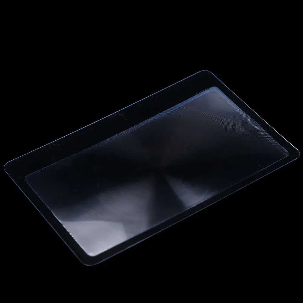 3X Full Page Loupe Magnifier Fresnel lens Magnifier Magnification Magnifying Fresnel Lens Pocket Credit Card Magnifier 1-50pcs