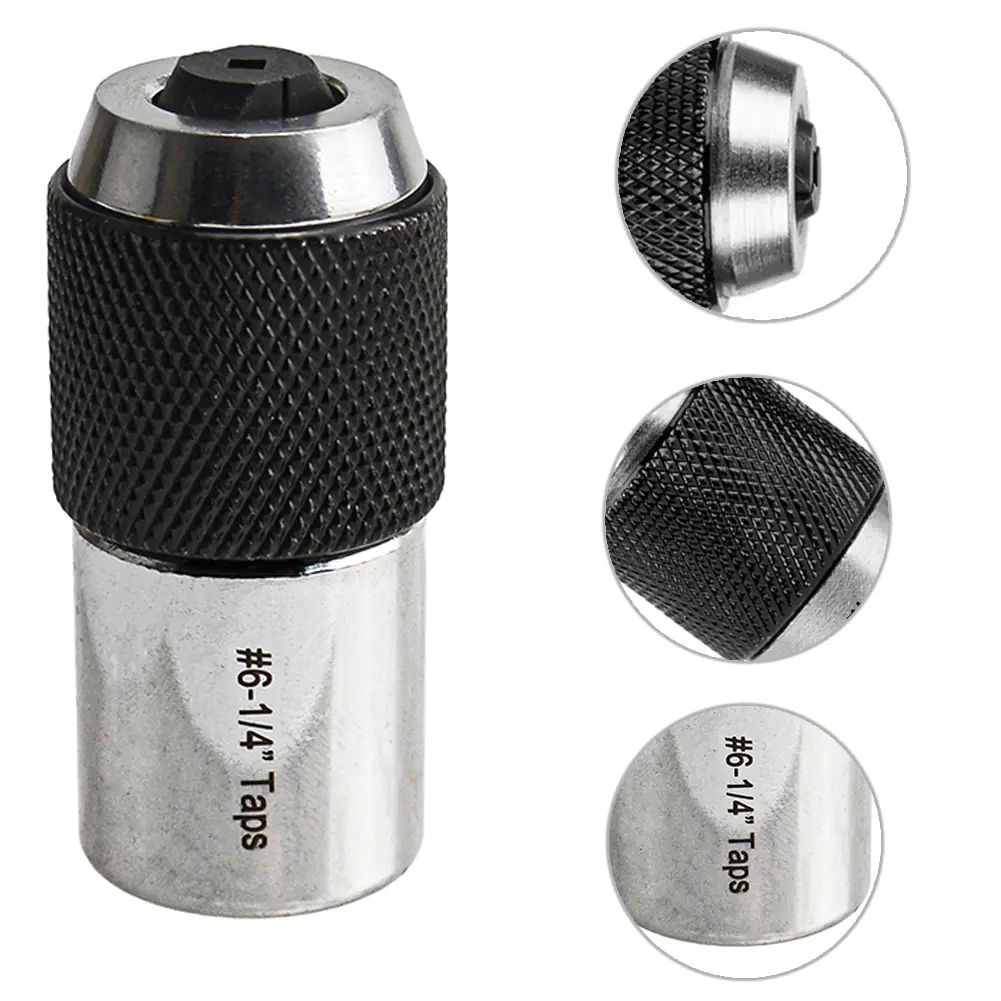 Adjustable Tap Socket #6-1/4inch 1/4inch-1/2inch Tap Extractor Tool Extraction Tool with Adjustable Jaws Hand Tool