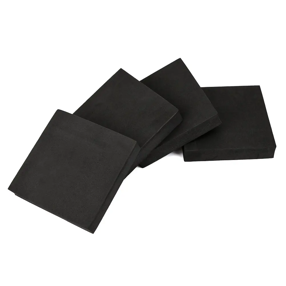 4pcs Anti Vibration Pad Sponge Anti-Vibration Pads Square Universal Silent Practical Portable Lightweight for Dryer Refrigerator