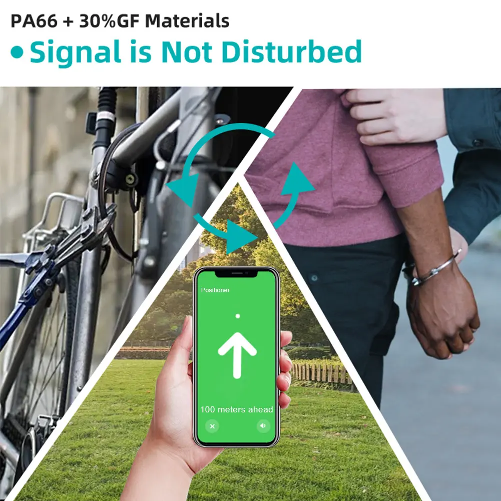 Bike Bottle GPS Tracker Cage Anti-Theft Bike Water Cup Holder Scratch-Proof Bike Water Bottle Bracket for Apple AirTag
