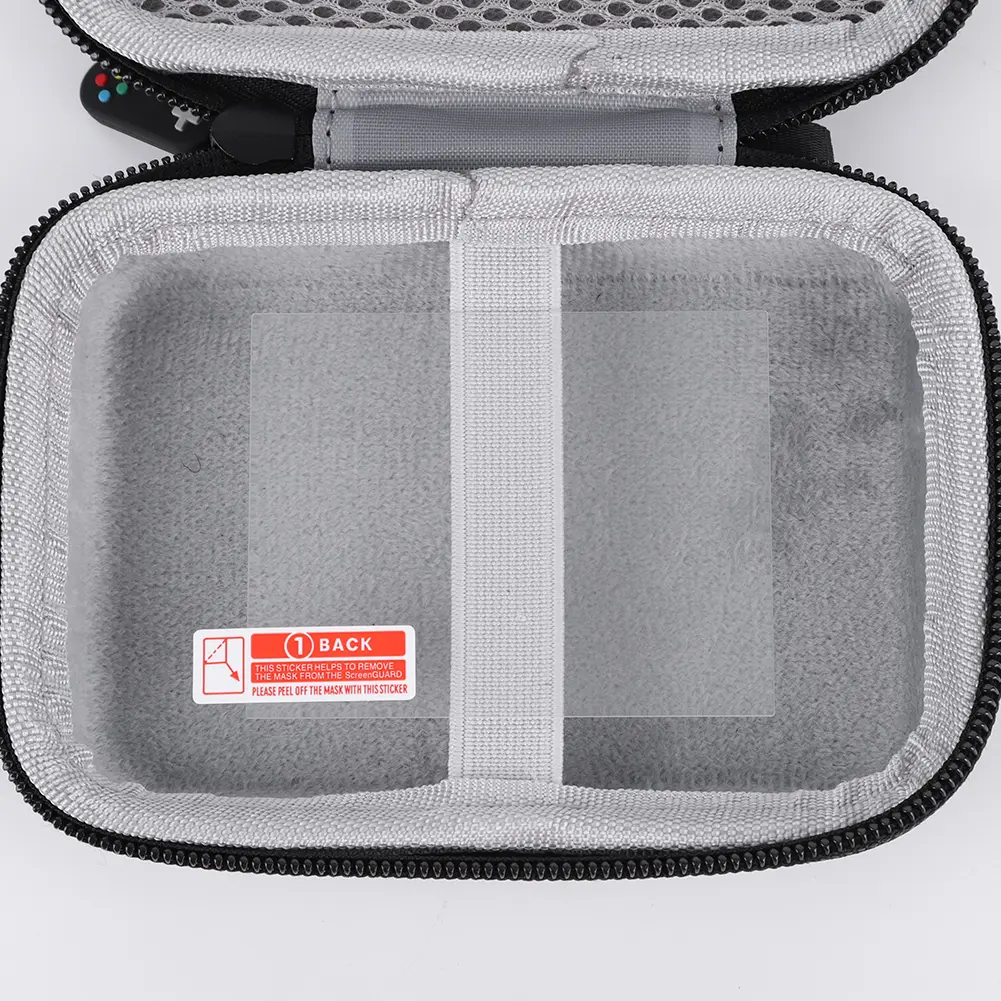 Hard Carrying Case Tempered Glass Screen Protector Travel Protective Case Protection Bag for Trimui Brick Protector Accessories