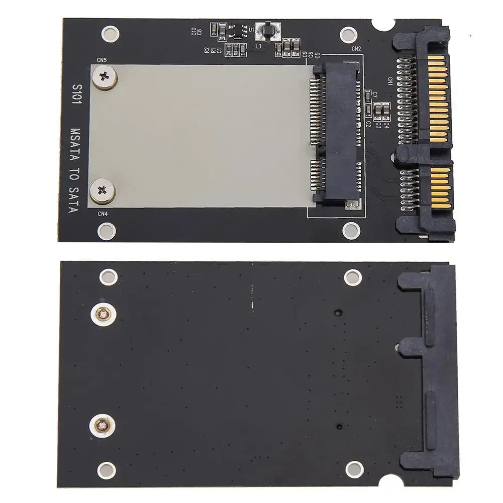 MSATA SSD To 2.5'' SATA 6.0gps Adapter Converter Card Module Board Mini Pcie Ssd High Quality MSATA SSD To 2.5'' SATA 6.0gps