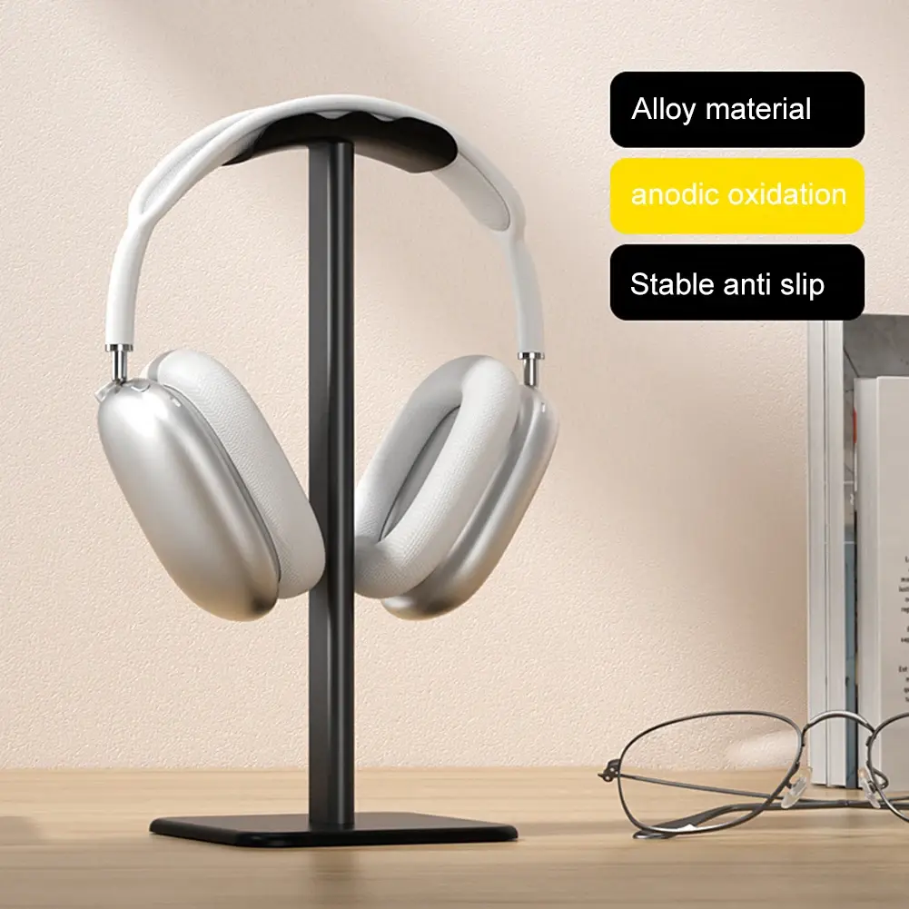 Headphone Stand Rack Non-Slip Headset Holder for AirPods Max/Beats/Bose/Sennheiser/Audio-Technica/Sony Earphone Accessories