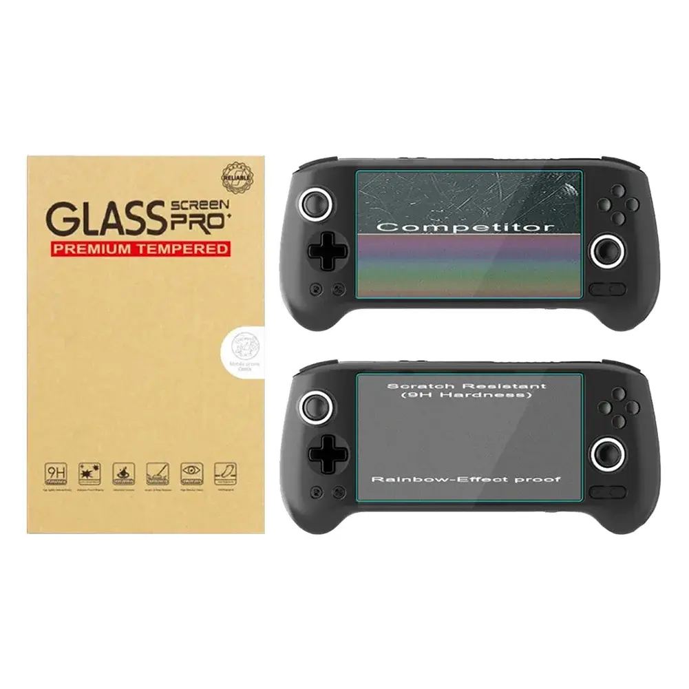 For Anbernick RG556 Tempered Glass Screen Protector Films Anti-Scratch 9H Screen Tempered Film Ultra-Clear Protective Storage