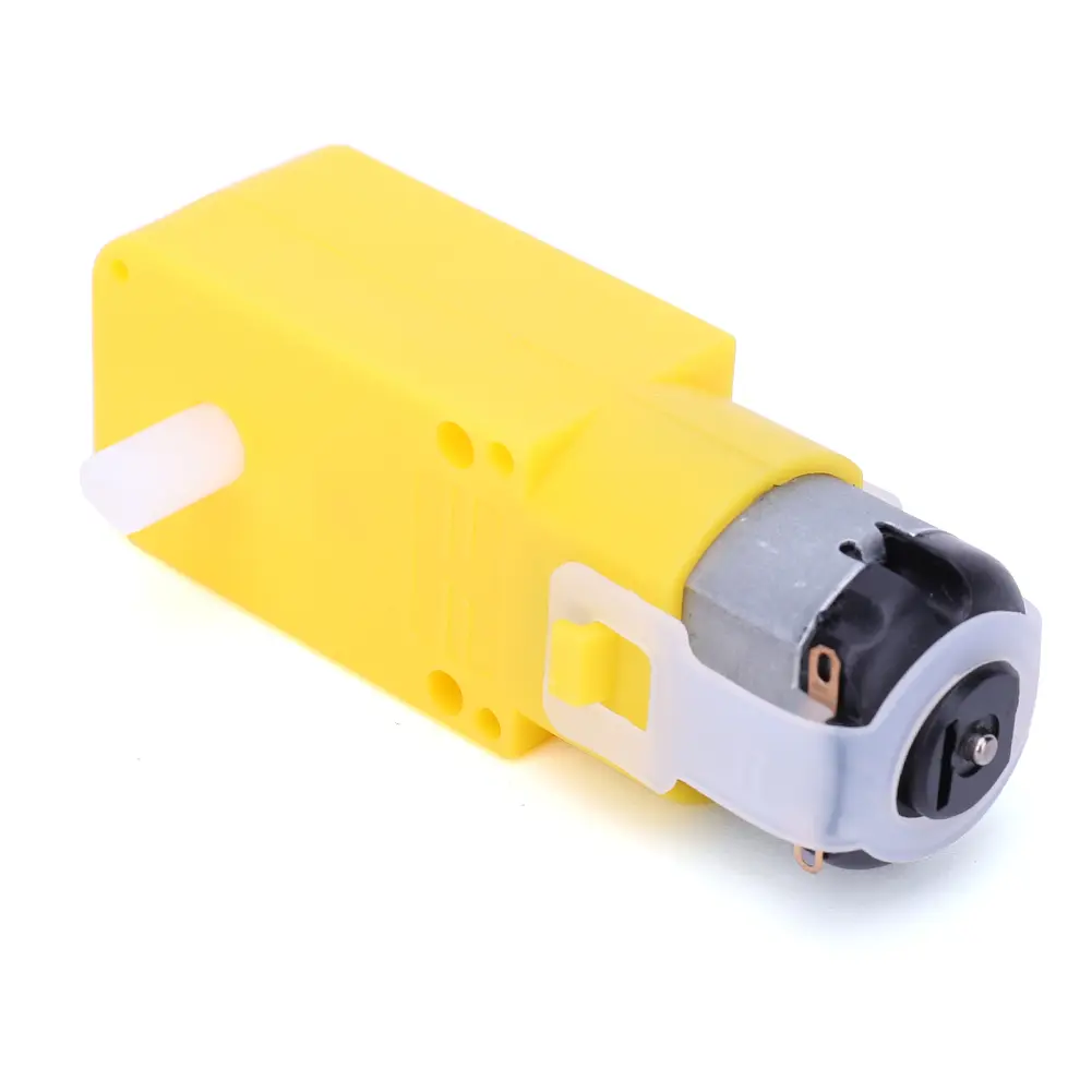 Dual Shaft Geared Motor Gearmotor Install EMC Gearbox Motor Smart Car Chassis Four Drive Car Motor for DIY Smart Car Robot
