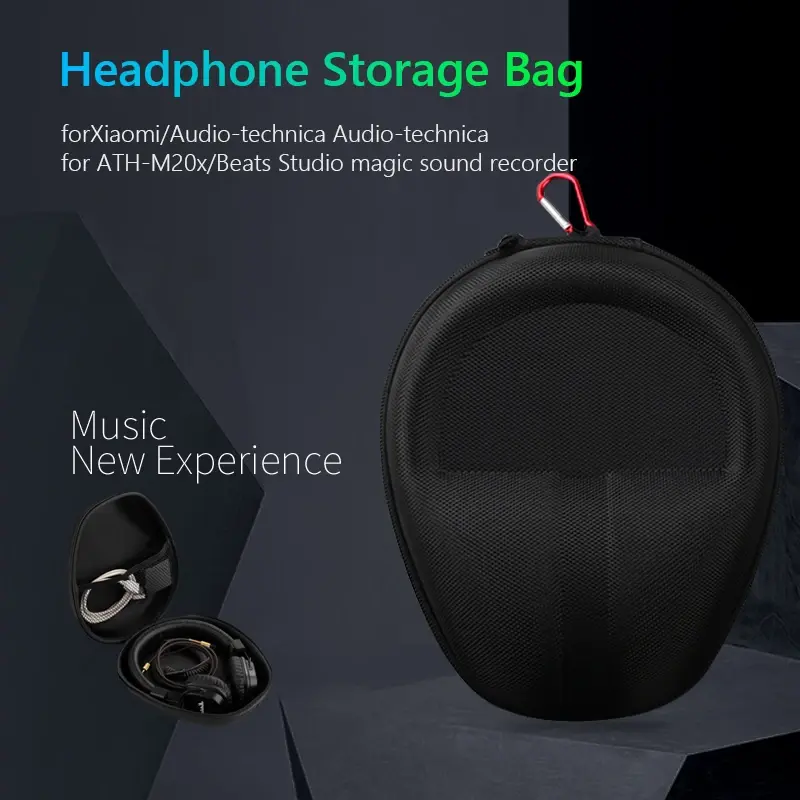 Hard Headphone Carrying Case Pouch Wireless Headset Storage Bag Box for Xiaomi