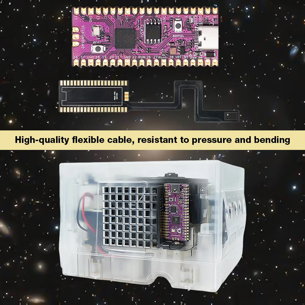 For Picoboot Replace Flex Ribbon Cable with SD2SP2 Adapter GC2SD Card Reader FPC Flexible Ribbon Cable Game Console Assesories