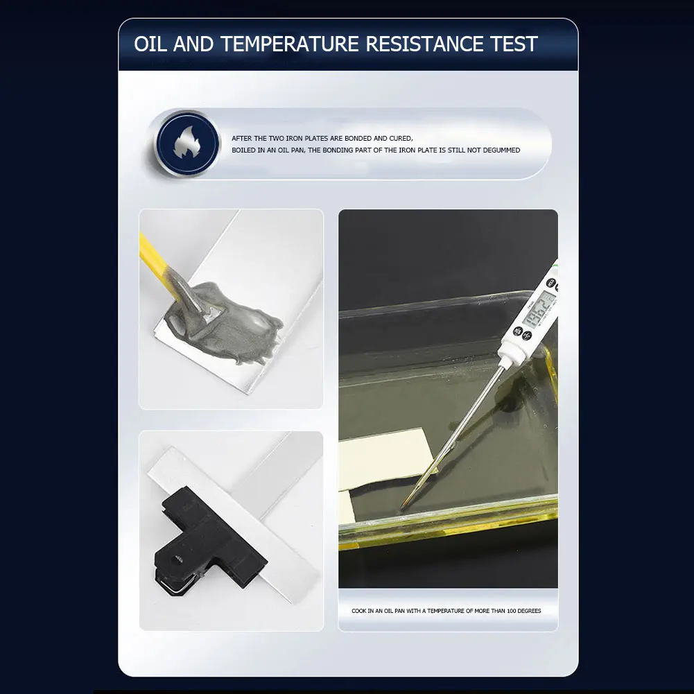 1-3PCS Repair Adhesive Extrusion Heat Resistant Glue Liquid Weld Aging Resistance Multi-function for Hard Plastics and Ceramics