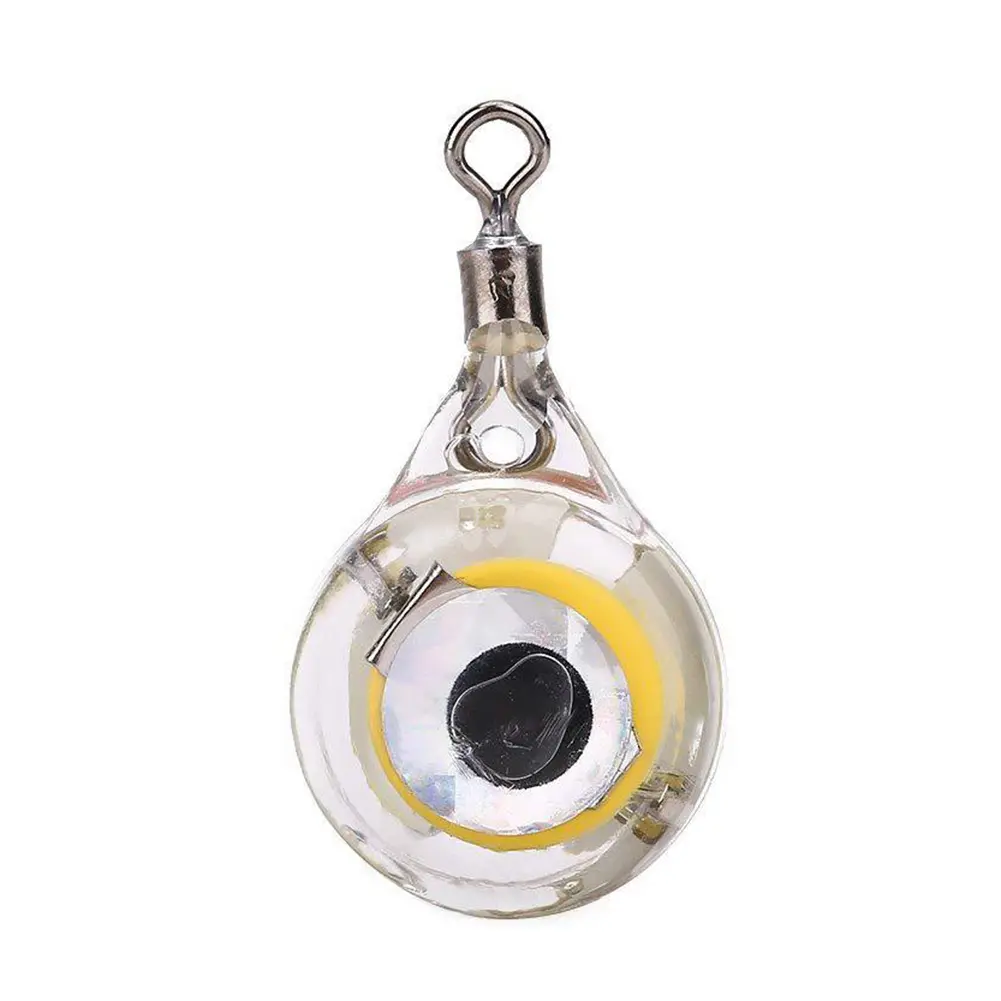 10-30PCS LED Lure Bait Lamp Button Battery Underwater Fish Attracting Light Deep Drop Sea Fishing Squid Attracting Fishing Light