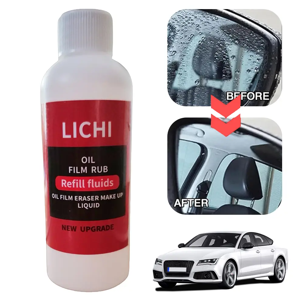 Car Glass Oil Film Remover Glass Cleaning Board Hydrophobic Glass Coating for Windshield Clear Window Auto Detailing Tool