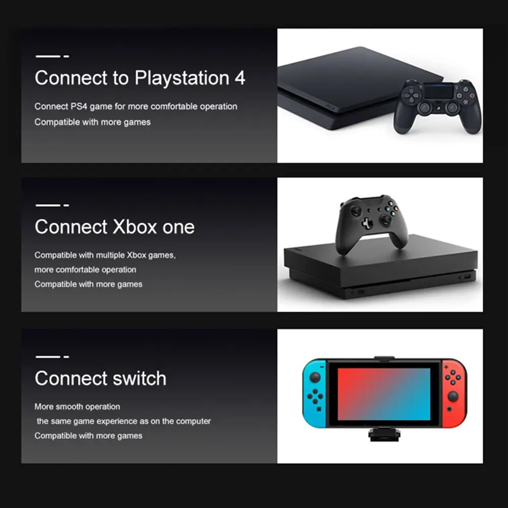1-5PCS G6L Electronic Machine Game Parts Gaming Keyboard Mouse Converter Controller Adapter for Switch Xbox One PS3 PS4