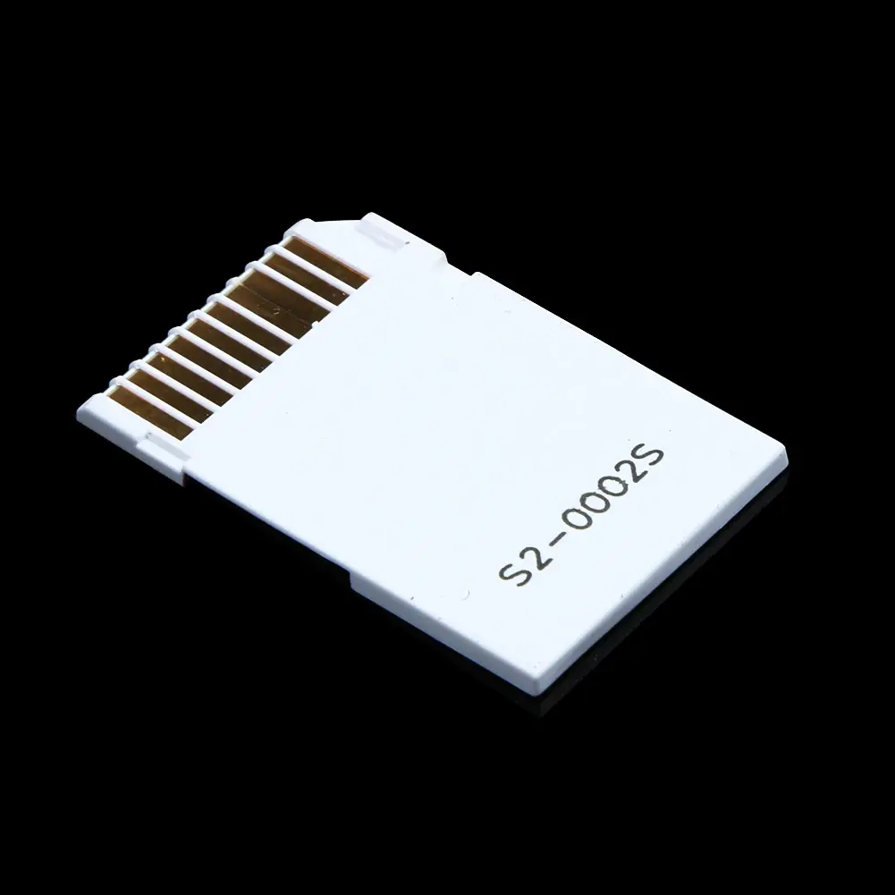 Support Memory Card Adapter Dual Slot Card Reader Micro SD SDHC TF To Memory Stick MS Card Pro Duo Reader Adapter For Sony PSP