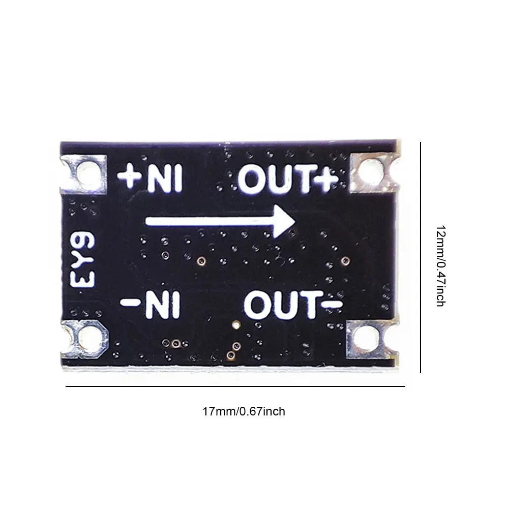 1-50PCS DC-DC Buck Power Supply Module 5V-30V To 3.3V 5V 9V 12V 3A Adjustable Buck Converter Module for Car Motorcycle Battery