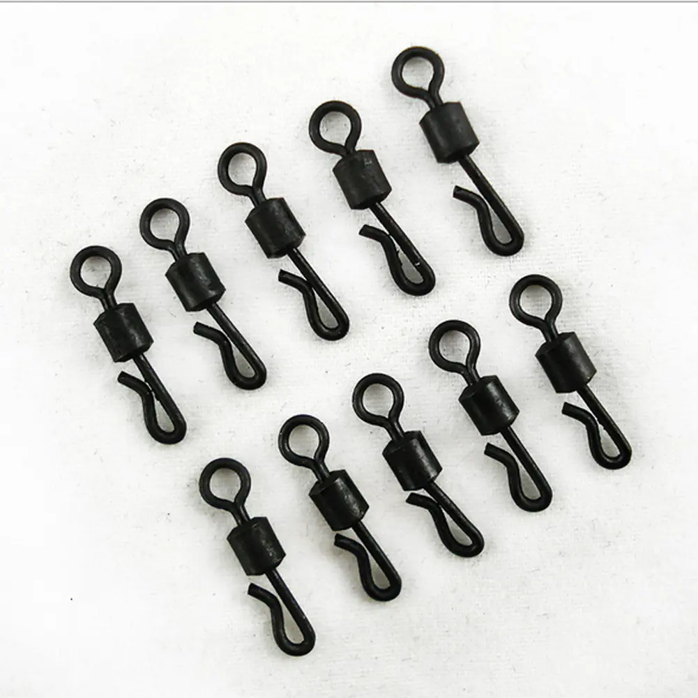 Fishing Connector Terminal Tackle Fishing Barrel Swivel Q-Shaped Quick Change Carp Fishing Accessories