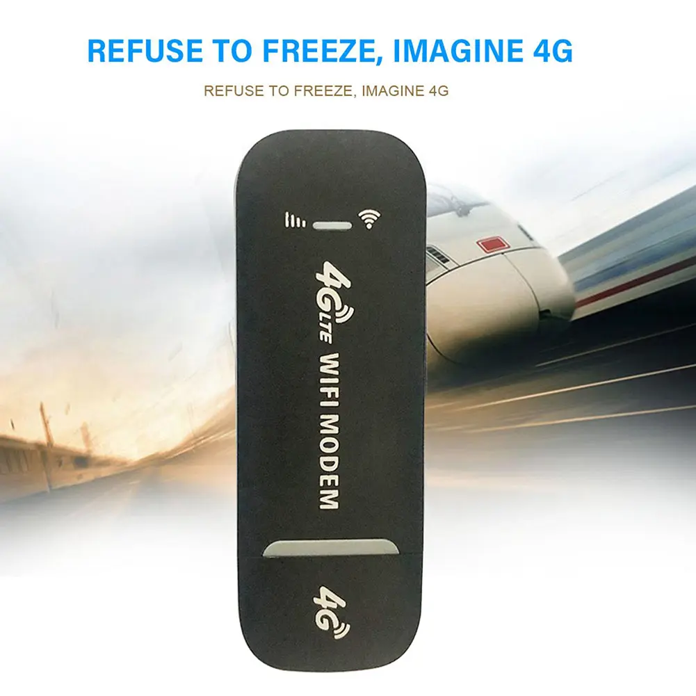 Wireless LTE WiFi Router 4G SIM Card Portable 150Mbps USB Modem Pocket Hotspot Dongle Mobile Broadband for Home Office WiFi