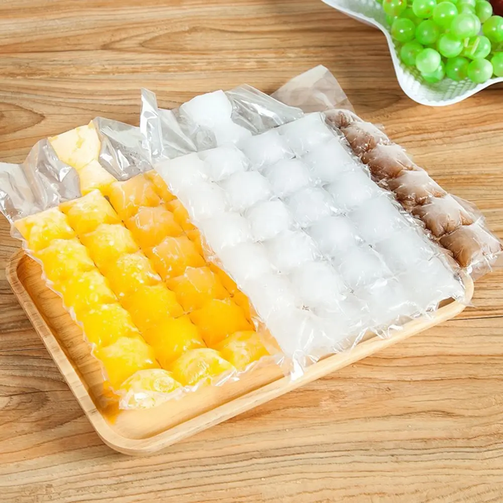 DIY Drinking Tool Ice-Making Bags 10pcs/pack Disposable Ice Cube Tray Mold