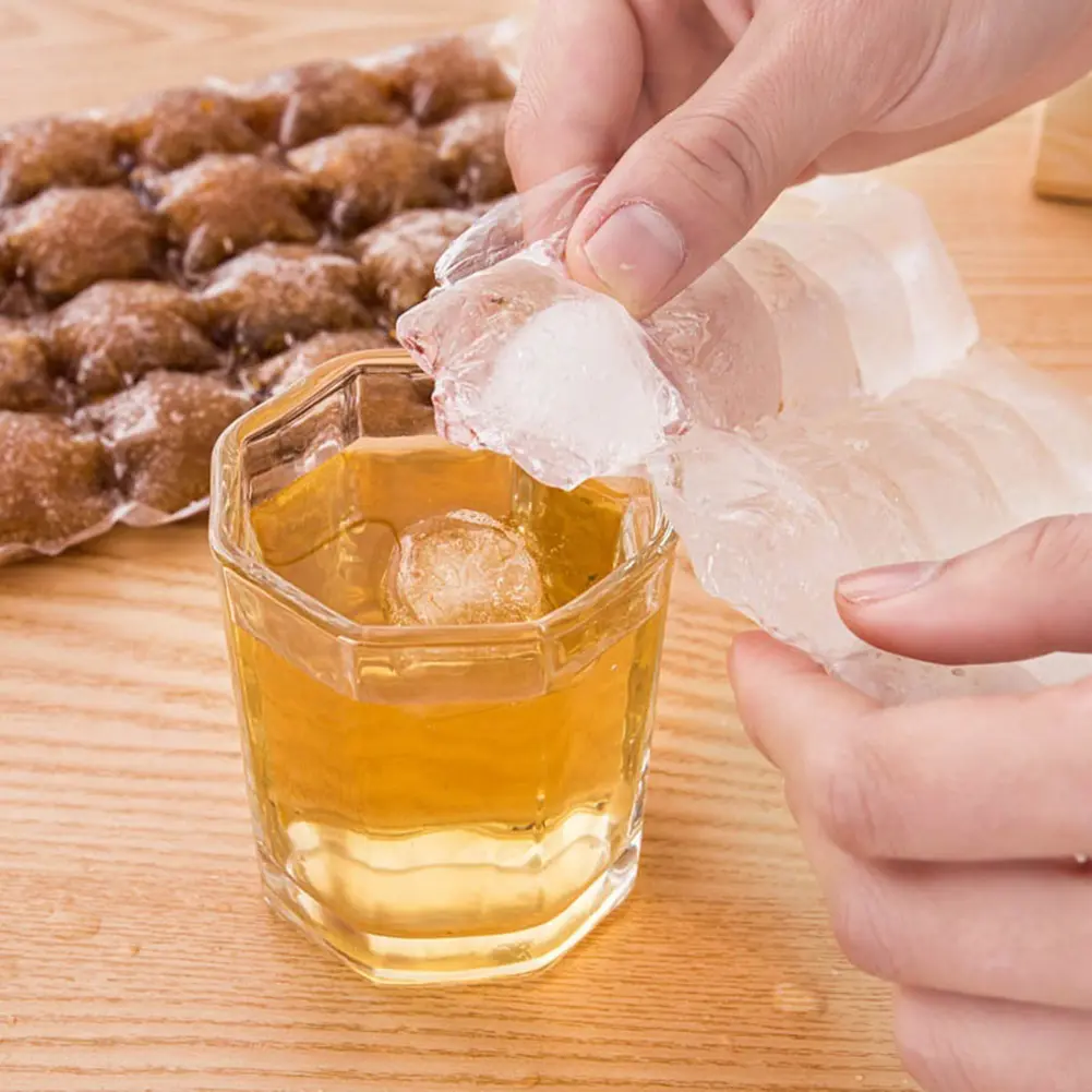 DIY Drinking Tool Ice-Making Bags 10pcs/pack Disposable Ice Cube Tray Mold