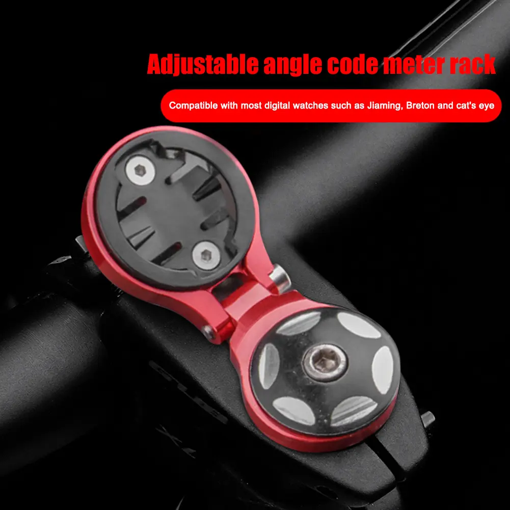 Mountain Road Bicycle Computer Stem Mount Holder Speedometer Support Stand Aluminum Alloy for Garmin Bryton Cateye