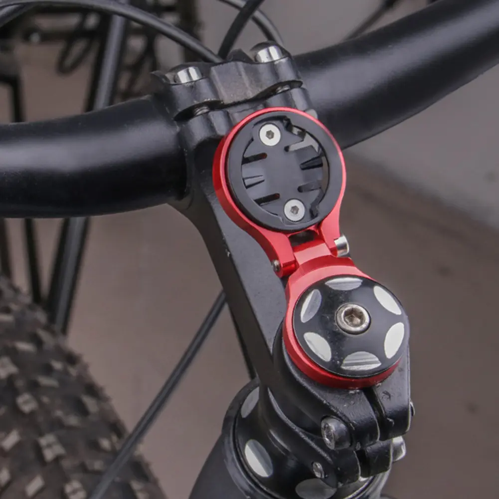 Mountain Road Bicycle Computer Stem Mount Holder Speedometer Support Stand Aluminum Alloy for Garmin Bryton Cateye