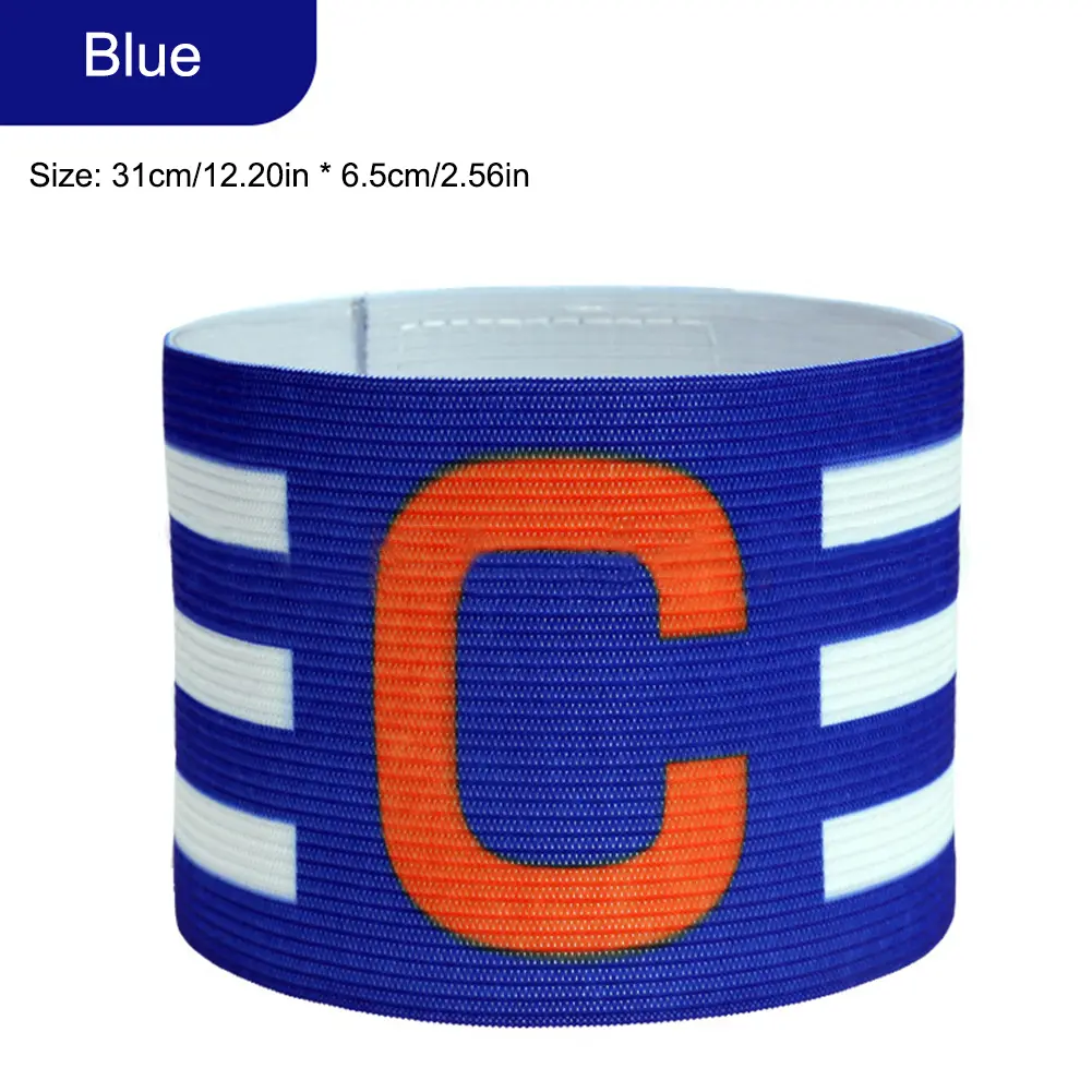 1/2Pcs Leader Competition Armband Adjustable Soccer Player Captain Group Armband Brazalete Capitan Band for Football Captain
