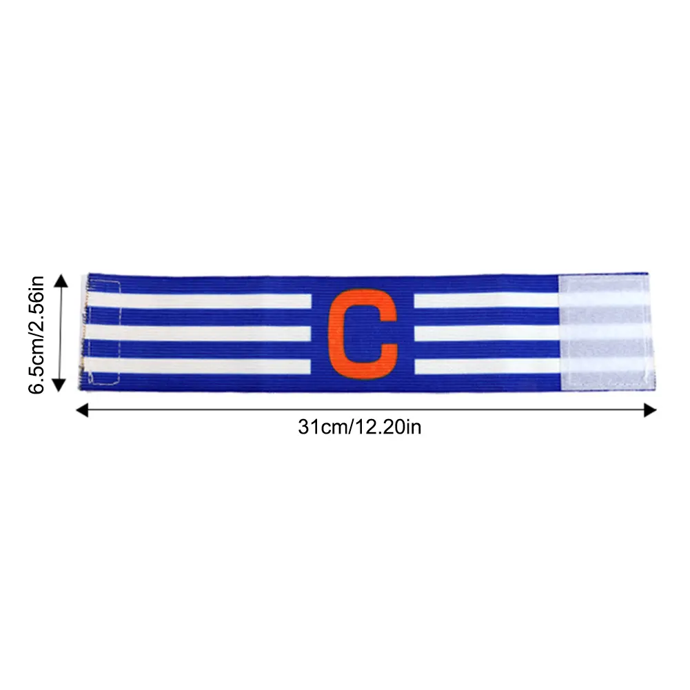 1/2Pcs Leader Competition Armband Adjustable Soccer Player Captain Group Armband Brazalete Capitan Band for Football Captain