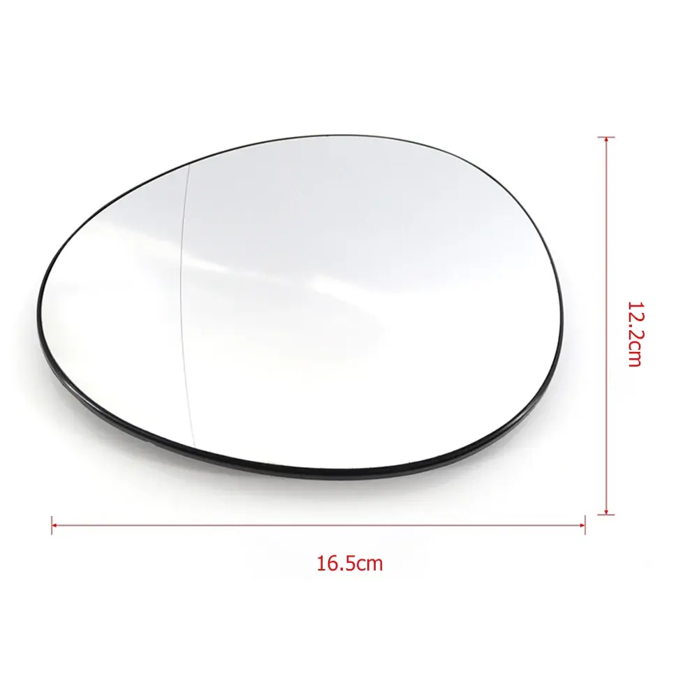 1/2Pcs For MK2 Mini R55 S/JCW/Clubman 2008-2014 Car Left Right Side Wing Mirror Glass Heated Rearview Mirror Auto Exterior Parts
