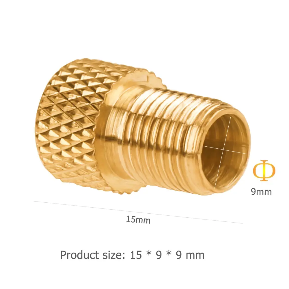 5-30pcs Wheel Tire Transfer Valve Adapter Presta To Schrader Adaptors Aluminum Alloy Bike Tire Air Valve Connectors Bicycle Part