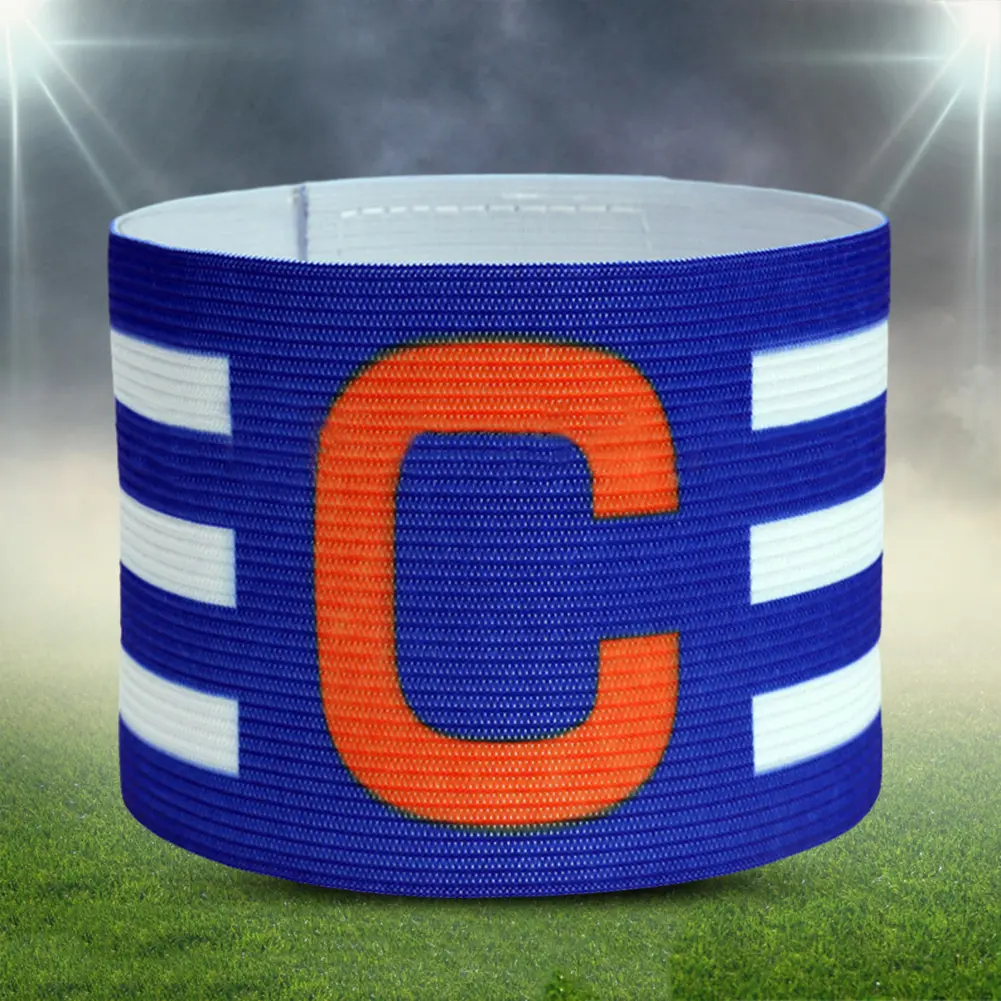 1/2Pcs Leader Competition Armband Adjustable Soccer Player Captain Group Armband Brazalete Capitan Band for Football Captain