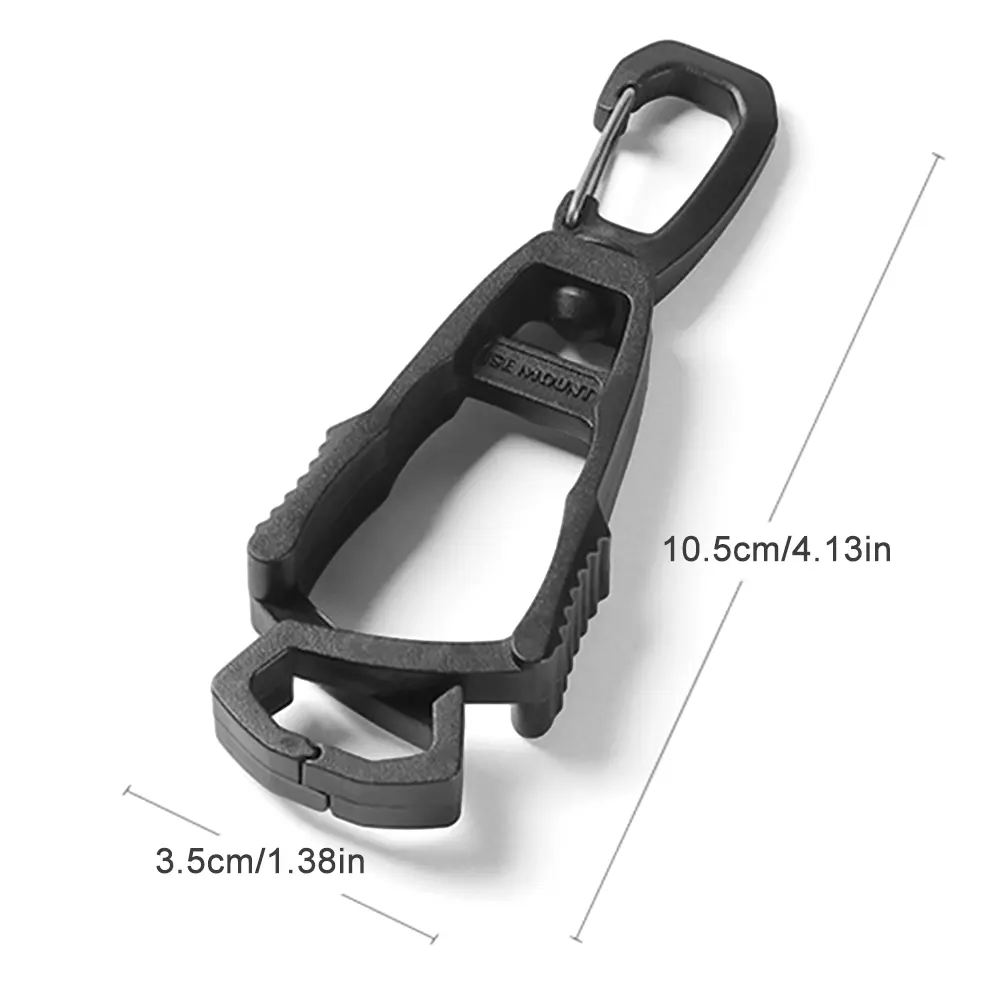 1-5PCS Gloves Clips Outdoor Multi-purpose Protective Gloves Clips Anti-drop Work Gloves Holder Clip for Worker Construction
