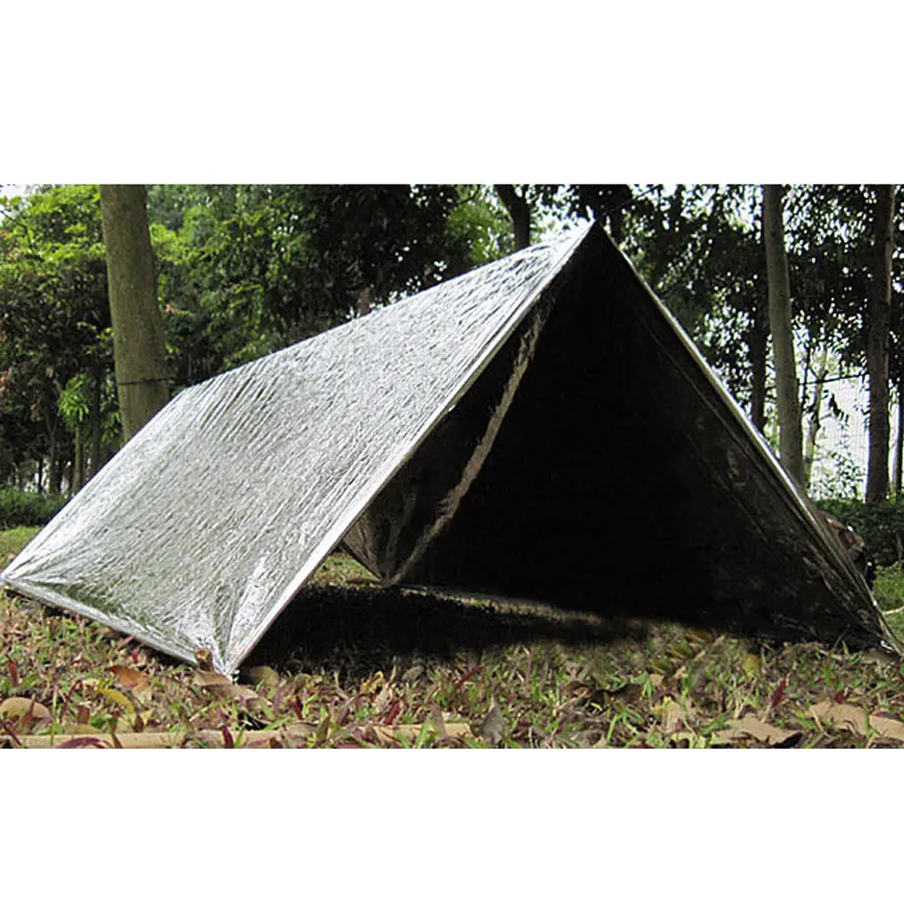 10-30Pcs Gold Silver Outdoor Survival And First Aid Blankets Camping Specific First Aid Supplies Insulation And Lifesaving Blank