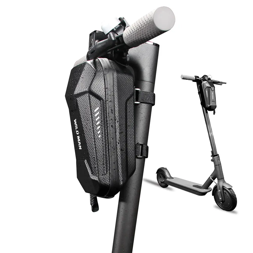 High Quality Folded Waterproof Electric Scooter Storage Bag Skateboard Front Handle Durable EVA Hard Shell Case Bags